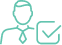 Icon for Real Business Impact
With coursework that emphasizes real-world challenges, you can learn to apply AI in   your career as you earn your degree.
