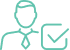 Icon for Career-Ready Learning
Develop leadership, communication, and strategic decision-making skills throughout the program that can be applied immediately in your current role and future opportunities.
